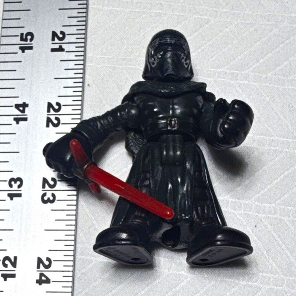 Star Wars Black-Robed Mini Action Figure with Red Lightsaber